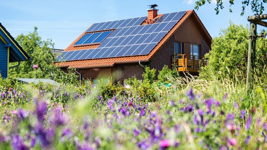 Novo arquitetônico: placas solares
