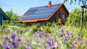 Novo arquitetônico: placas solares